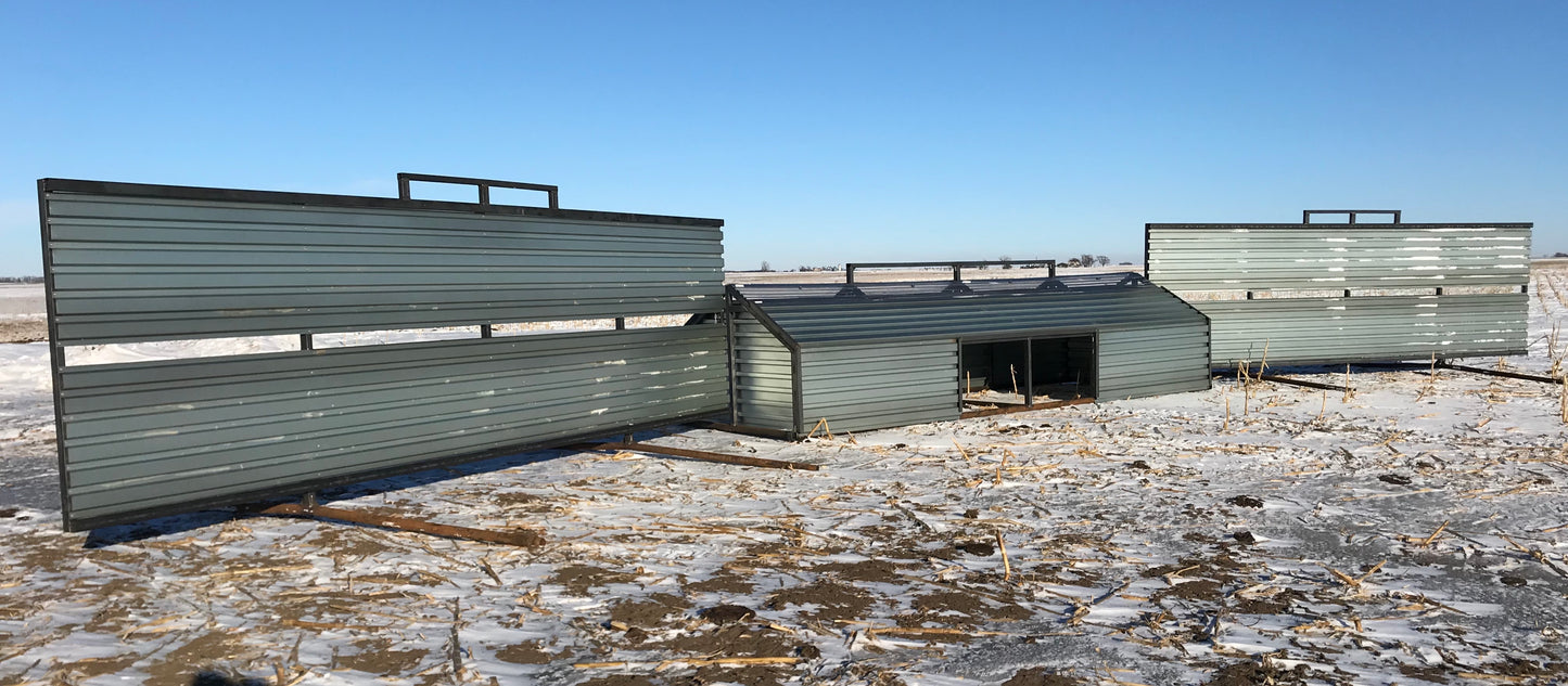 Portable Cattle Windbreak